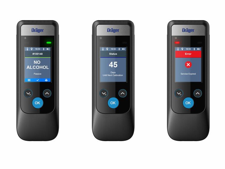 Dräger Alcotest® 7000 Police alkometer (nykalibreret)