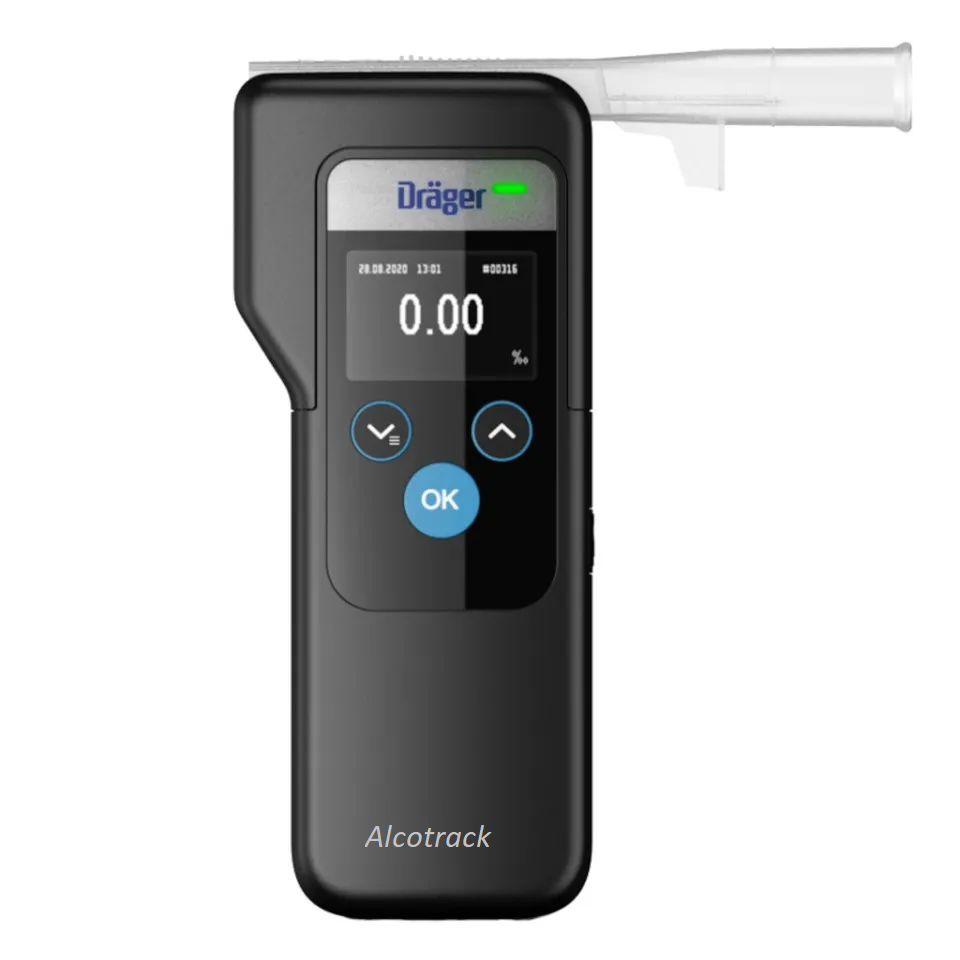 Dräger Alcotest® 6000 BT, inklusive 3 munstycken och förkalibrering. Fri frakt