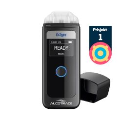 Dräger Alcotest® 4000 inklusive förkalibrering, tygpåse och 3 munstycken. Fri frakt