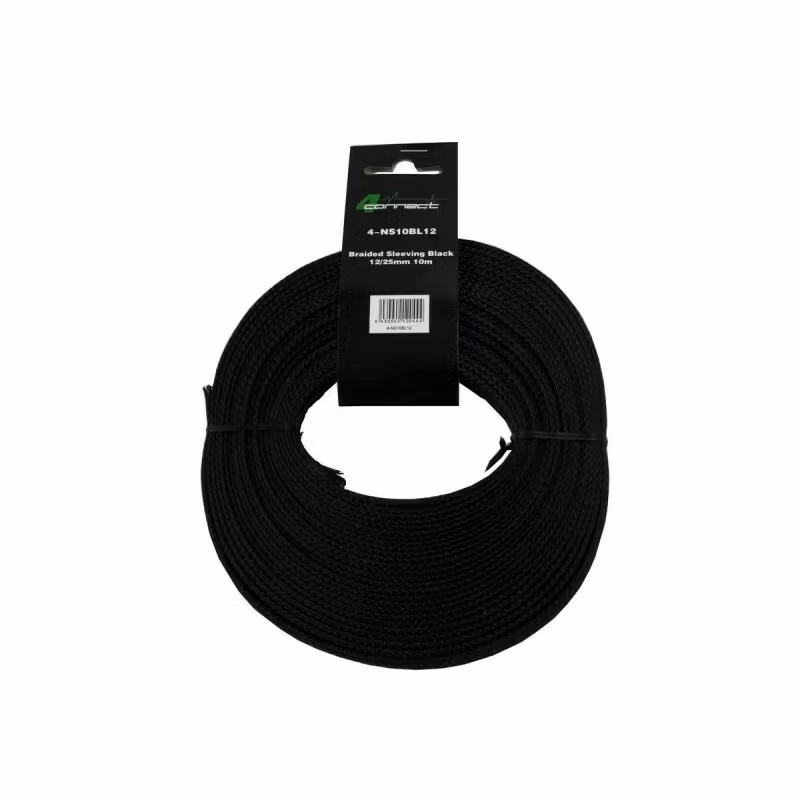 FOUR Connect 4-NS10BL12 nylonsock Black 12/25mm 10m