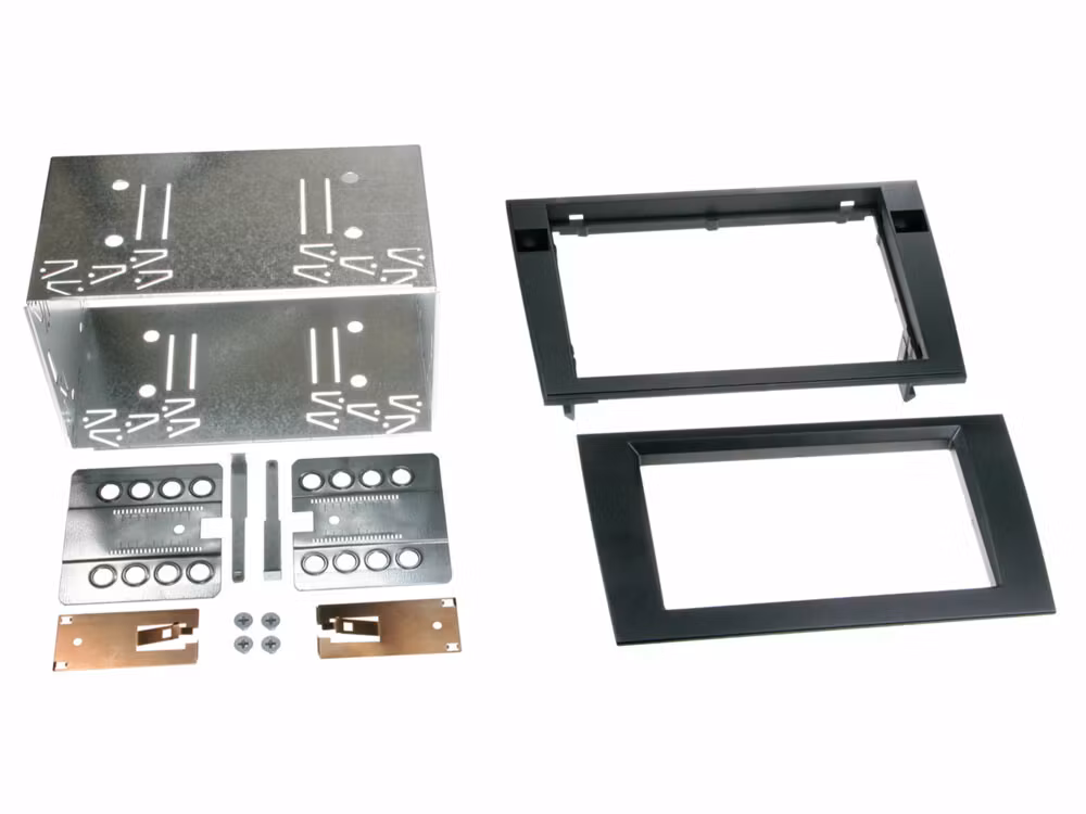 ACV 2-DIN Facia Plate Ford Black 100806