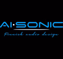 AI-SONIC STICKER white 800x197mm