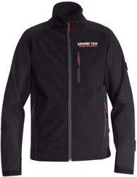 Ground Zero musta softshell takki M