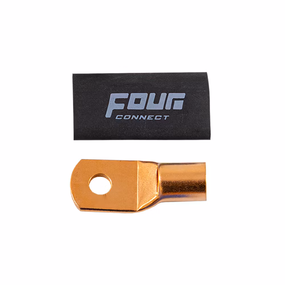 FOUR Connect 4-690389 STAGE3 OFC M8 ring terminal 35mm2, 20x black