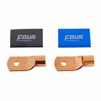 FOUR Connect 4-690392 STAGE3 OFC M8 ring terminal 70-100mm2, 1x blue + 1x black