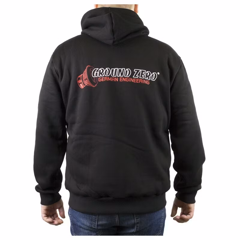 Ground Zero Black Hoodie XXXXL