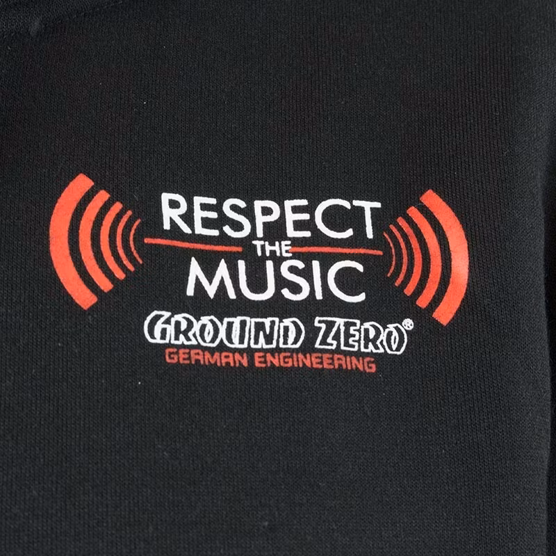 Ground Zero Black Hoodie XS