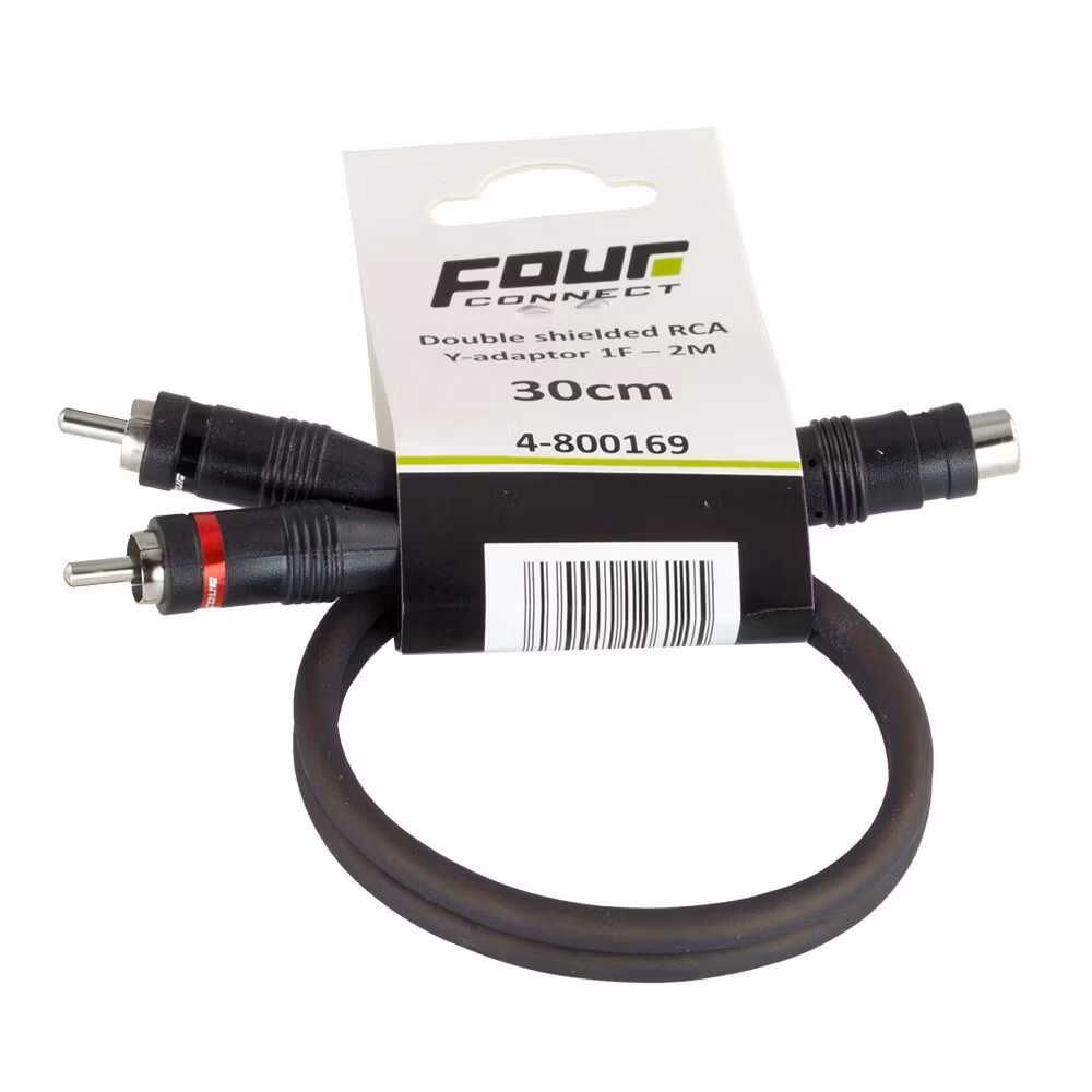 FOUR Connect 4-800169 Basic RCA-Y  1F–2M