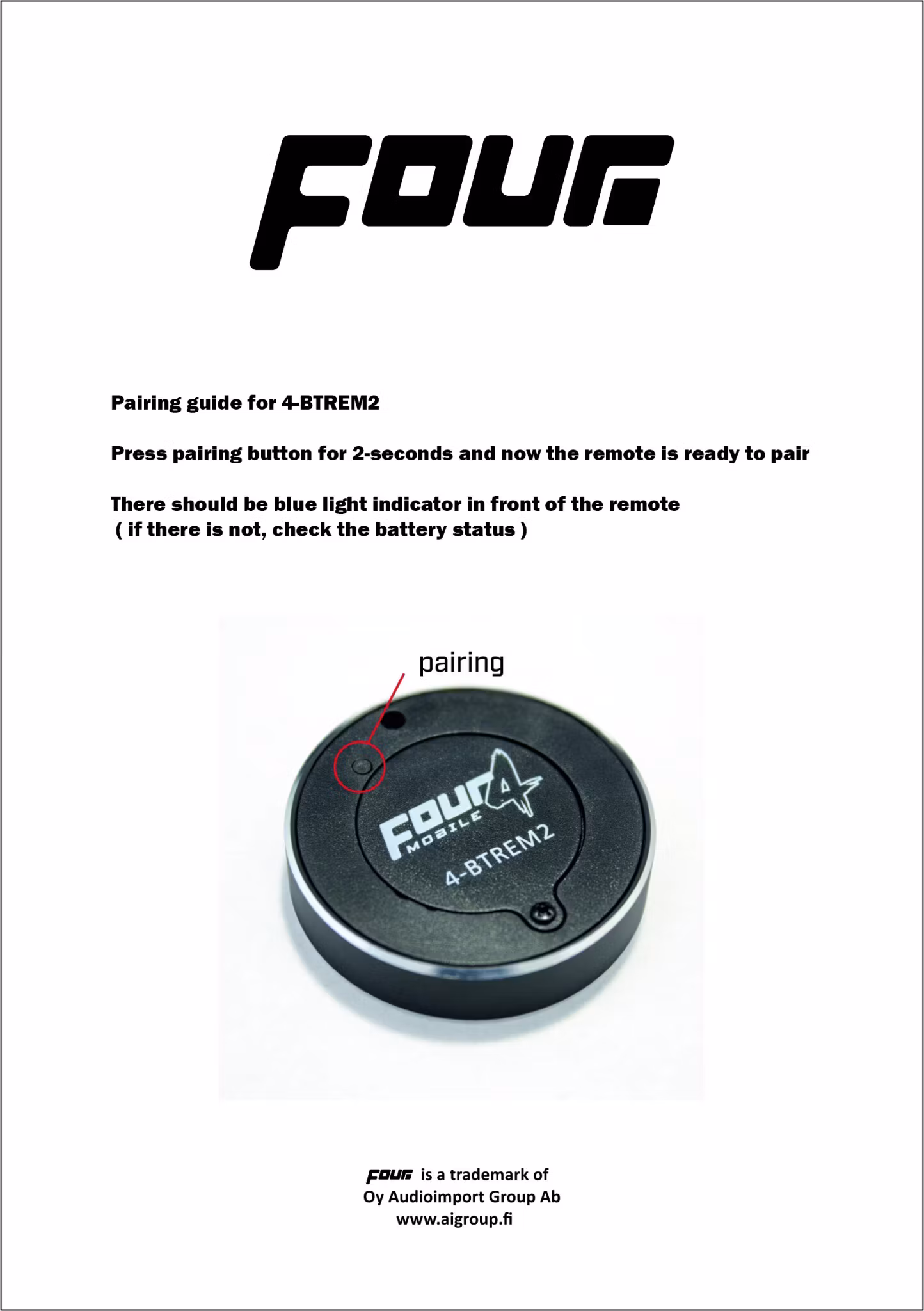 FOUR Mobile 4-BTREM2