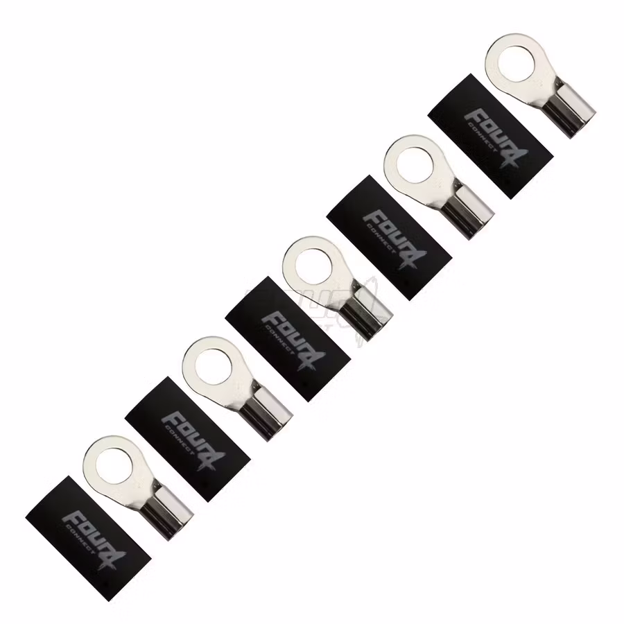 FOUR Connect 4-690967 M12 ring terminal 35mm², 5x black