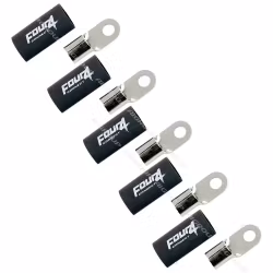 FOUR Connect 4-690963 M8 ring terminal 35mm², 5x black