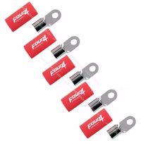 FOUR Connect 4-690943 M8 ring terminal 35mm², 5x red