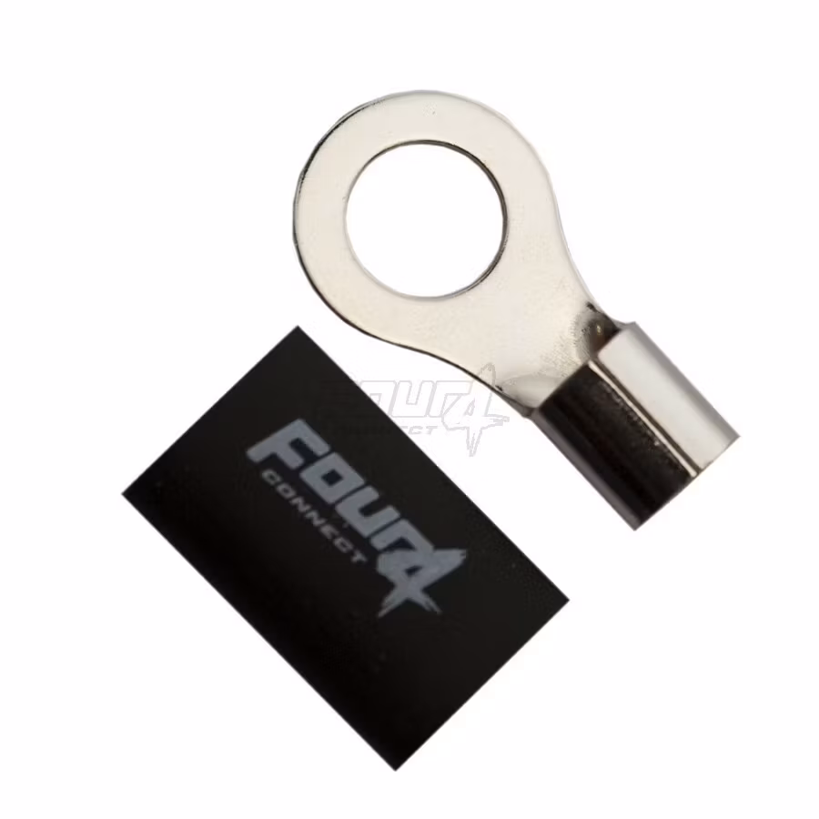 FOUR Connect 4-690922 M12 ring terminal 20mm², 1x black