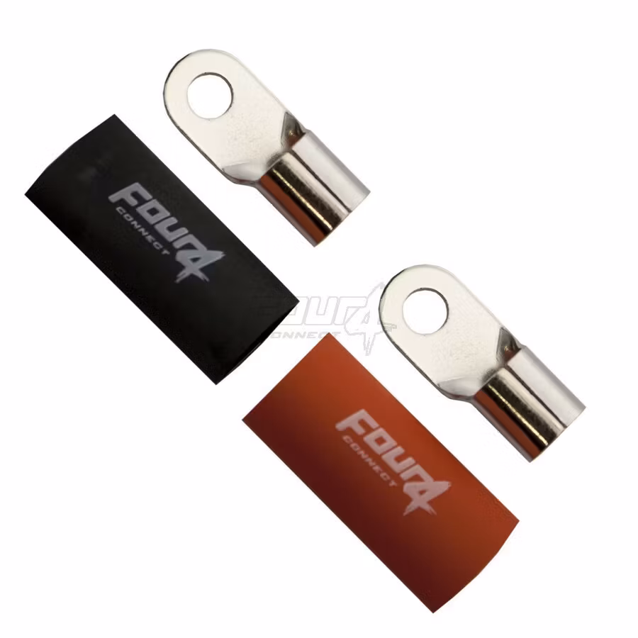 FOUR Connect 4-690920 M8 ring terminal 50mm², 1x red ja 1x black