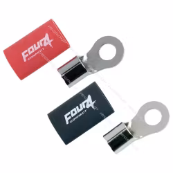 FOUR Connect 4-690918 M8 ring terminal 20mm², 1x red ja 1x black