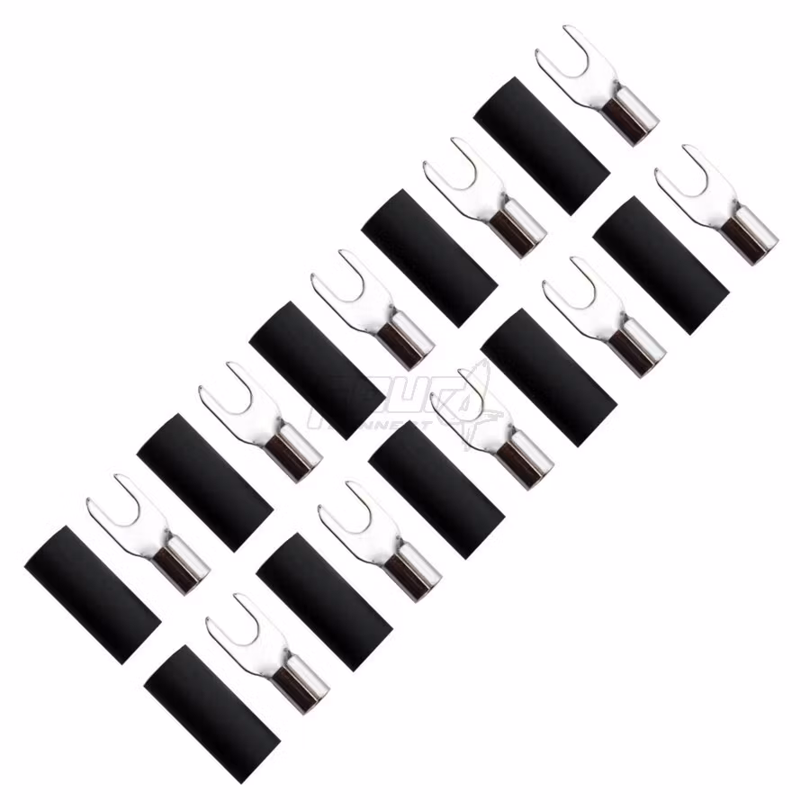 FOUR Connect 4-690835 M4 fork connector 6.0 mm², 10x black