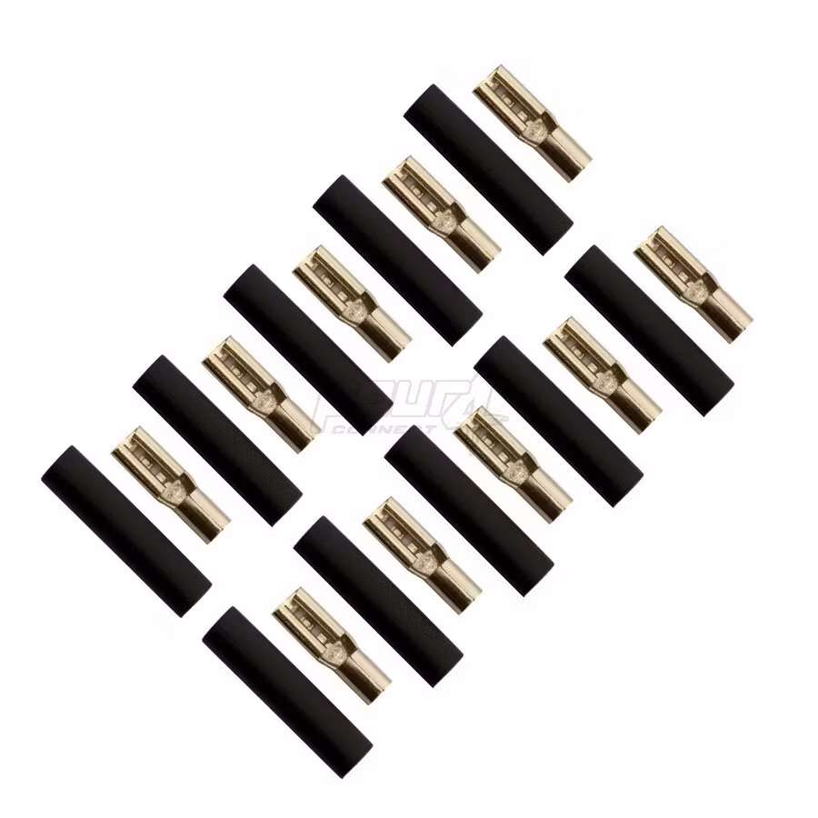 FOUR Connect 4-690732 flat connector 2.5mm²,  2.8mm, black, 10pcs