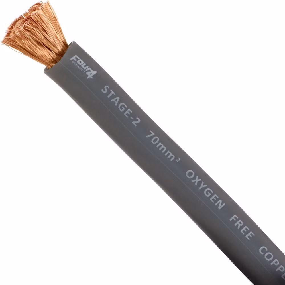 FOUR Connect 4-800221 STAGE2 70mm2 OFC power cable grey 18m