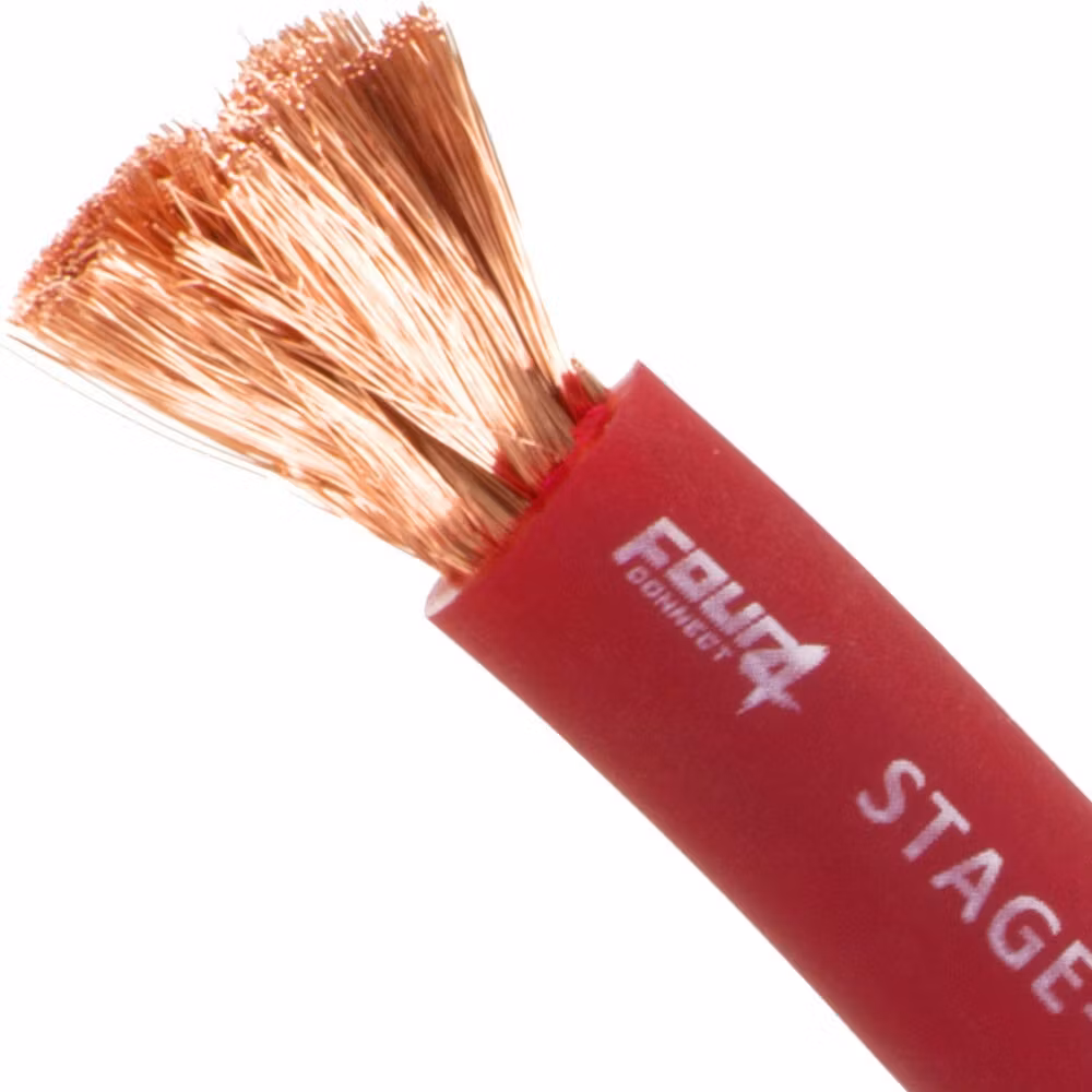 FOUR Connect 4-800219 STAGE2 70mm2 OFC power cable red 18m