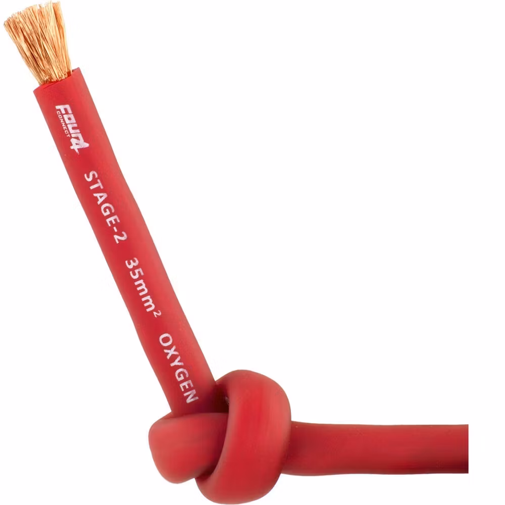 FOUR Connect 4-800215 STAGE2 35mm2 OFC power cable red 30m