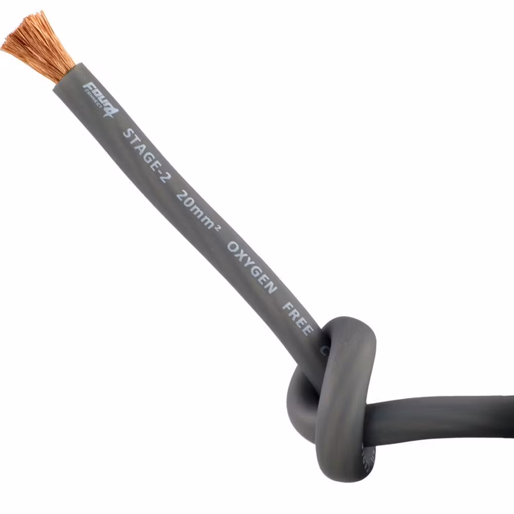 FOUR Connect 4-800214 STAGE2 20mm2 OFC power cable grey 50m
