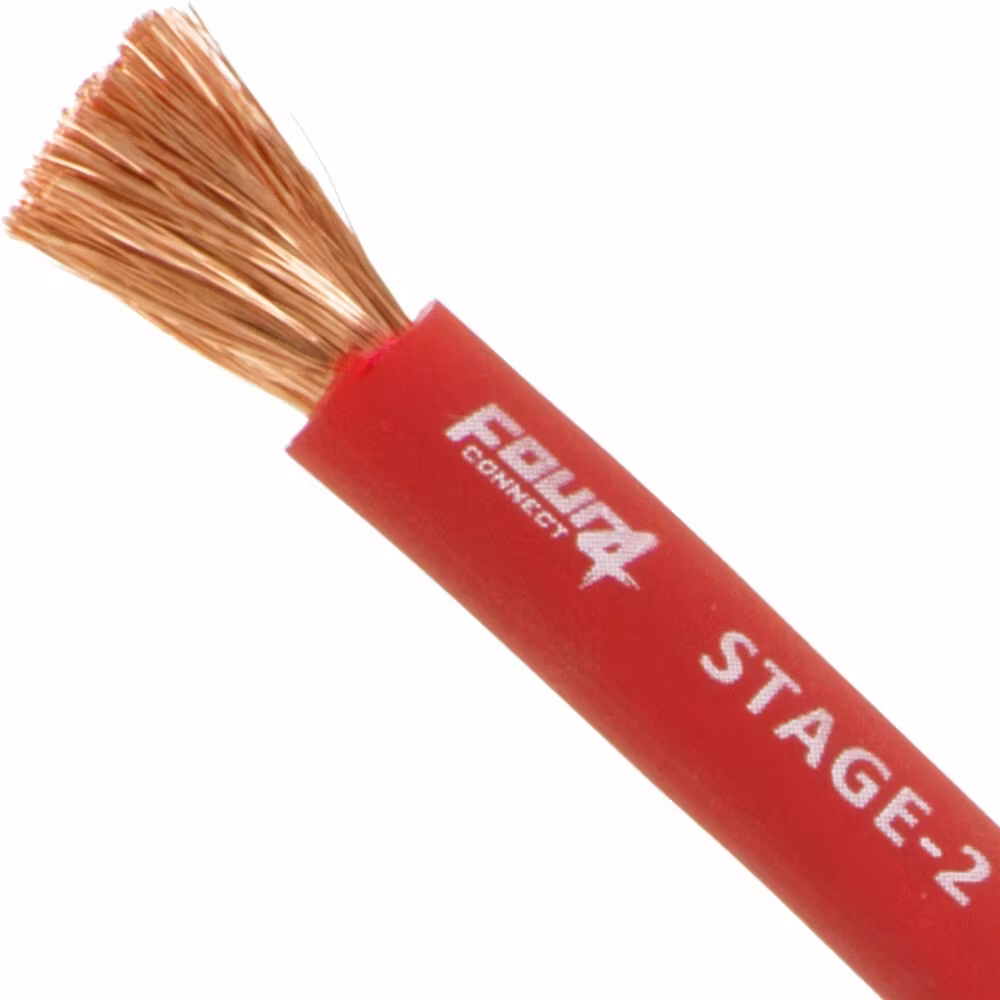 FOUR Connect 4-800213 STAGE2 20mm2 OFC power cable red  50m