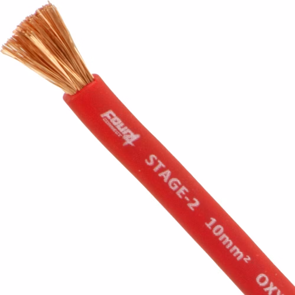 FOUR Connect 4-800211 STAGE2 10mm2 OFC power cable red 50m