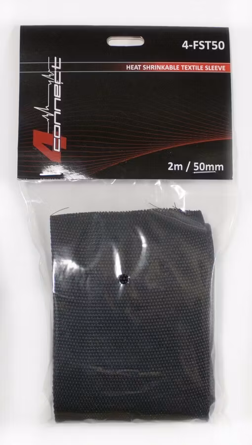 FOUR Connect 4-FST50 fabric/polyester shrink tube 50mm/2m