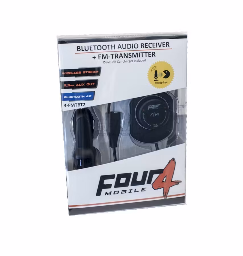 FOUR Mobile 4-FMTBT2 FM transmitter Bluetooth V4.2