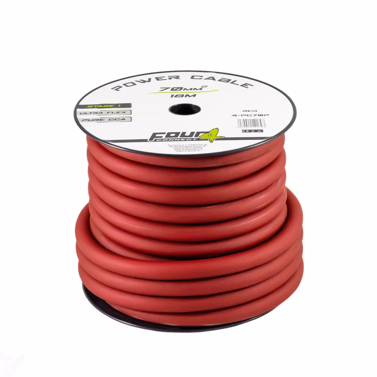 FOUR Connect 4-PC70P Power cable 70 mm2 Red 18m