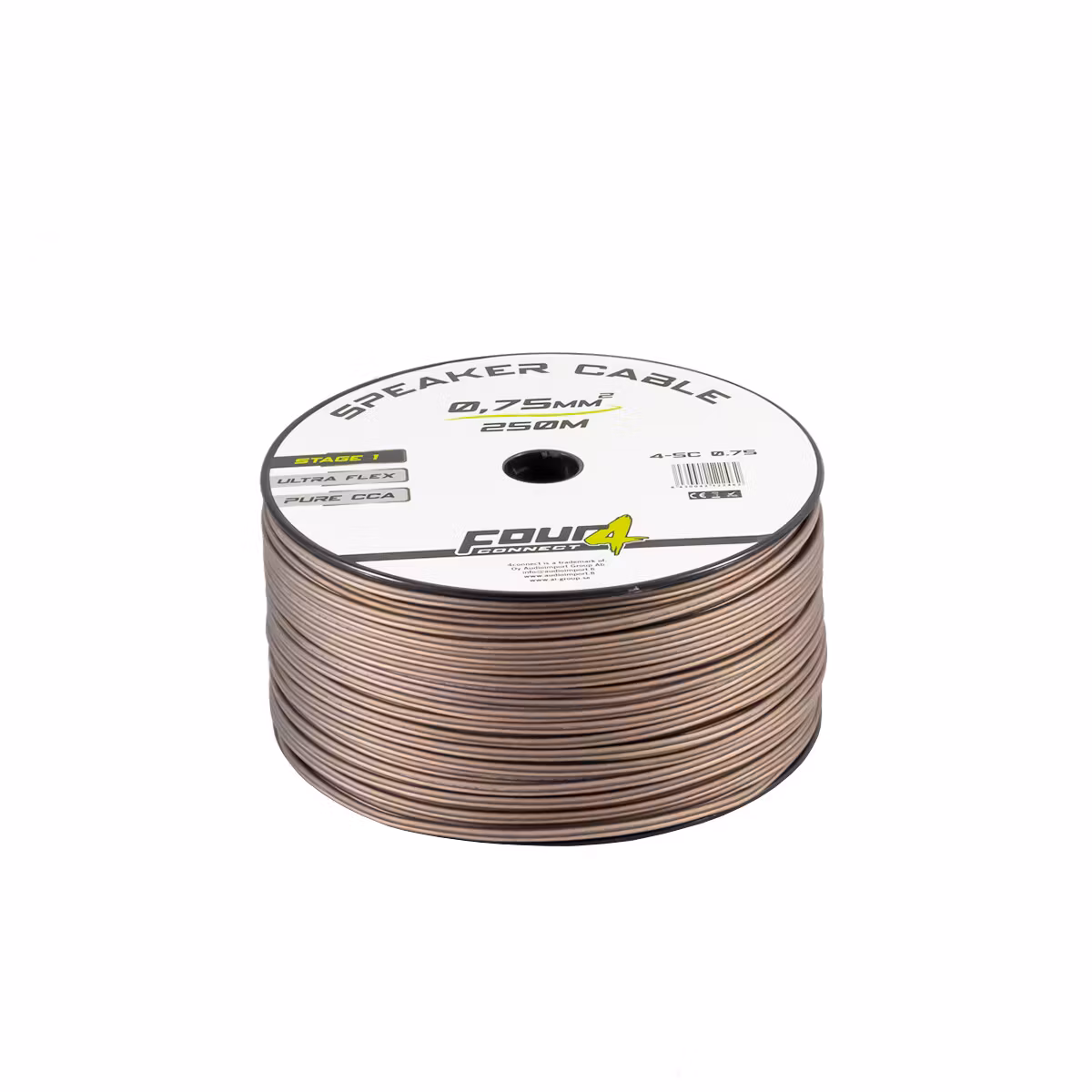 FOUR Connect 4-SC0.75 Speaker cable 0.75mmq OFCA 250m