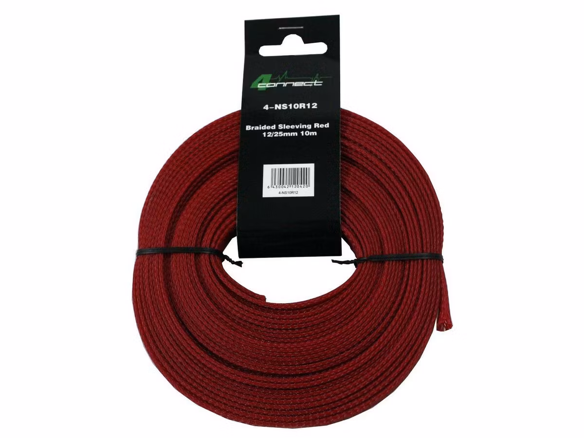 FOUR Connect 4-NS10R12 nylonsock Red 12/25mm 10m