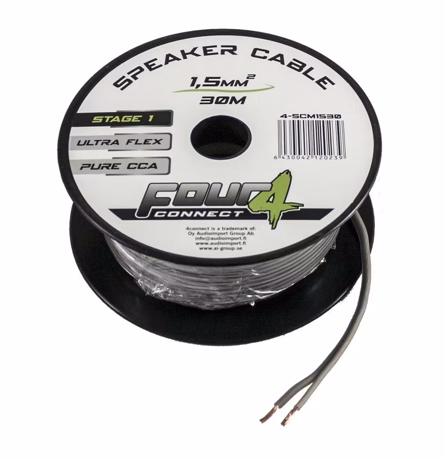 FOUR Connect 4-SCM1530 minispool 2x1.5mm2, 30m