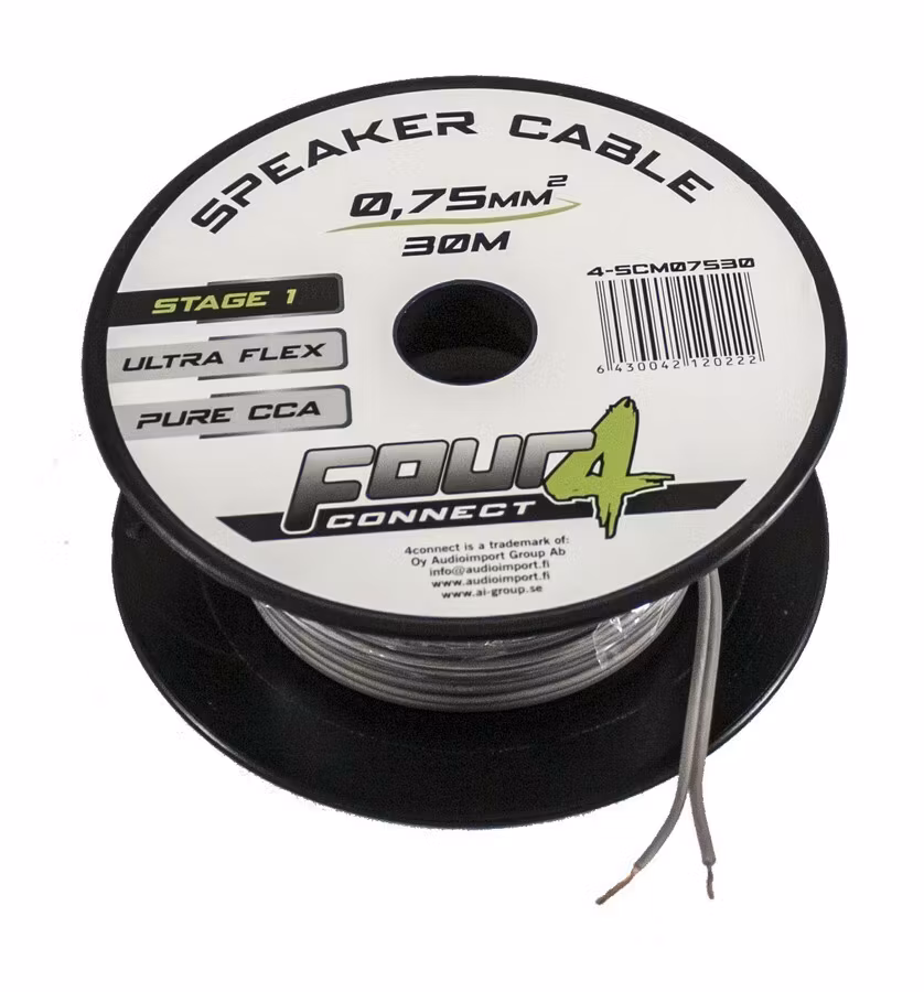 FOUR Connect 4-SCM07530 minispool 2x0.75mm2, 30m