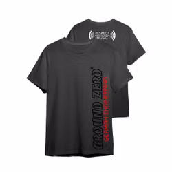 Ground Zero RESPECT THE MUSIC 2023 T-shirt XL