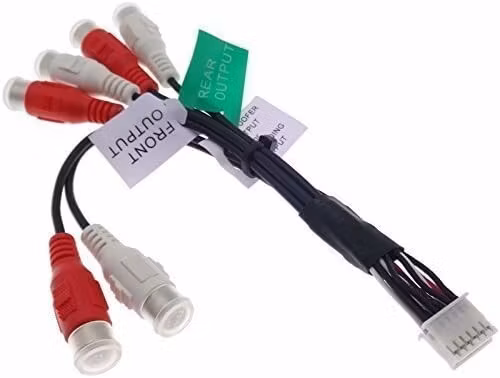 Pioneer RCA cable (DMH/AVH-A240BT and DMH-F555BT)