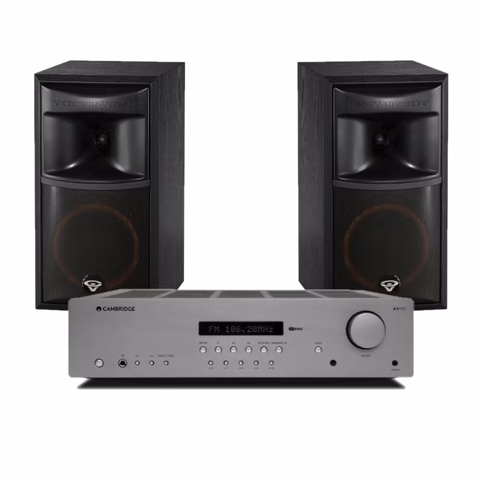 Cerwin-Vega XLS-6 & Cambridge Audio AXR85