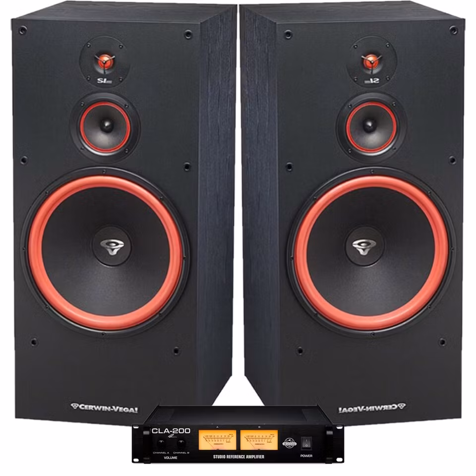 Cerwin-Vega SL-15 & Avantone CLA-200