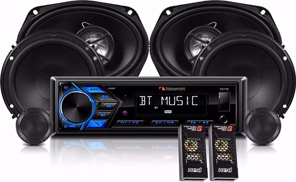 Nakamichi & Cerwin Vega XED (6x9 + 6.5 kit)
