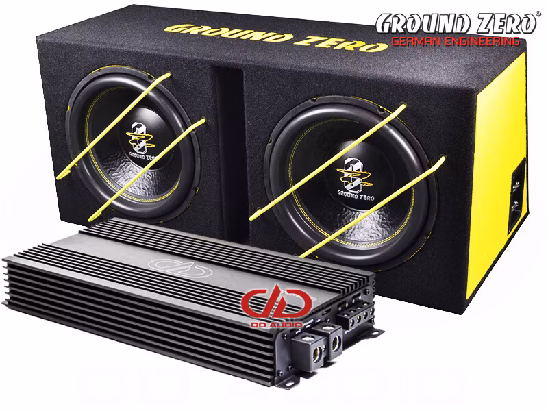 DD/GZ 2x12 Baspaket utan kabelkit