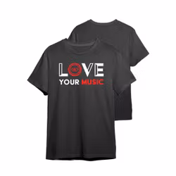 DD Audio LOVE YOUR MUSIC 2023 T-shirt XS