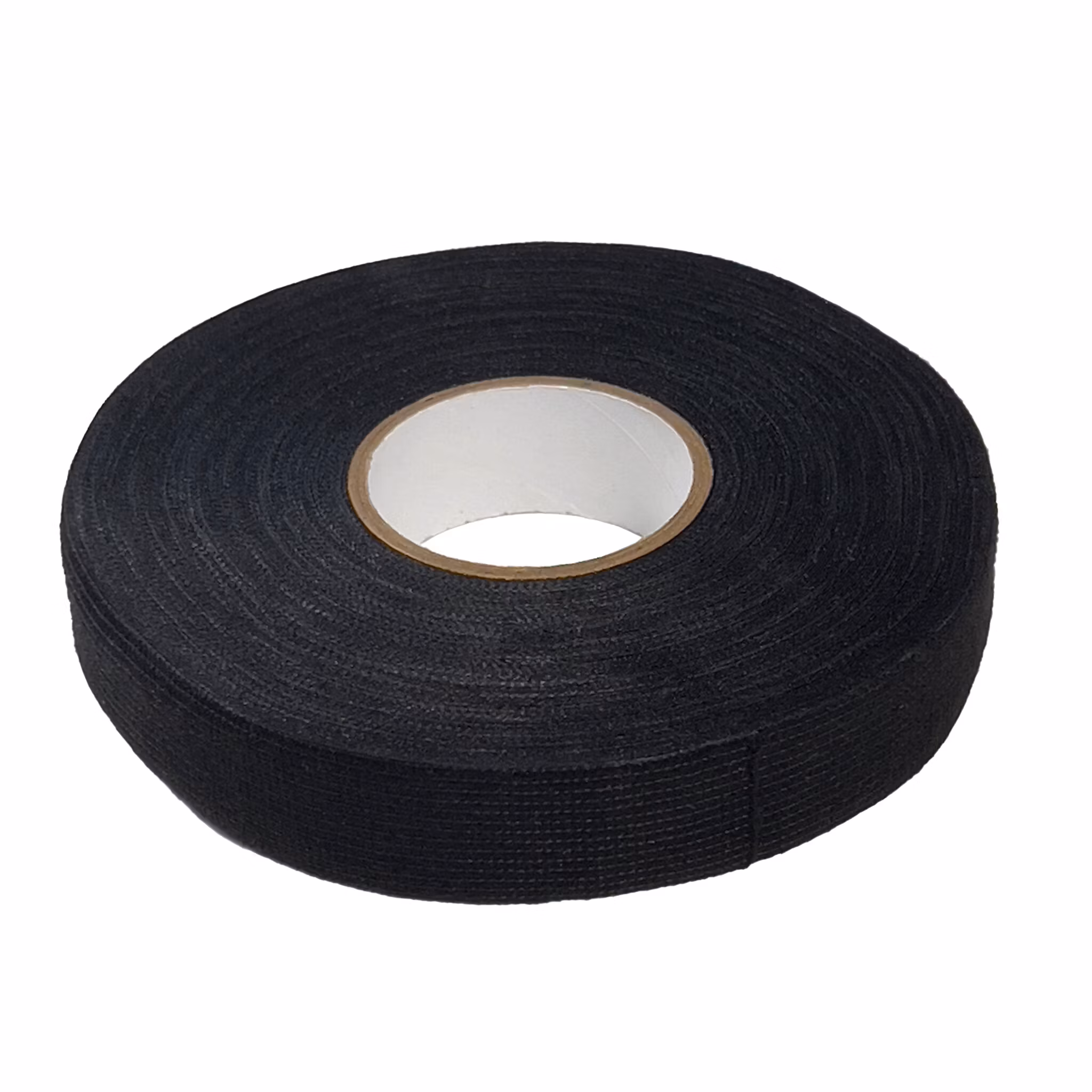 FOUR Connect PET Fleece Tape, W:19mm, L:25m/roll, black color, tearable