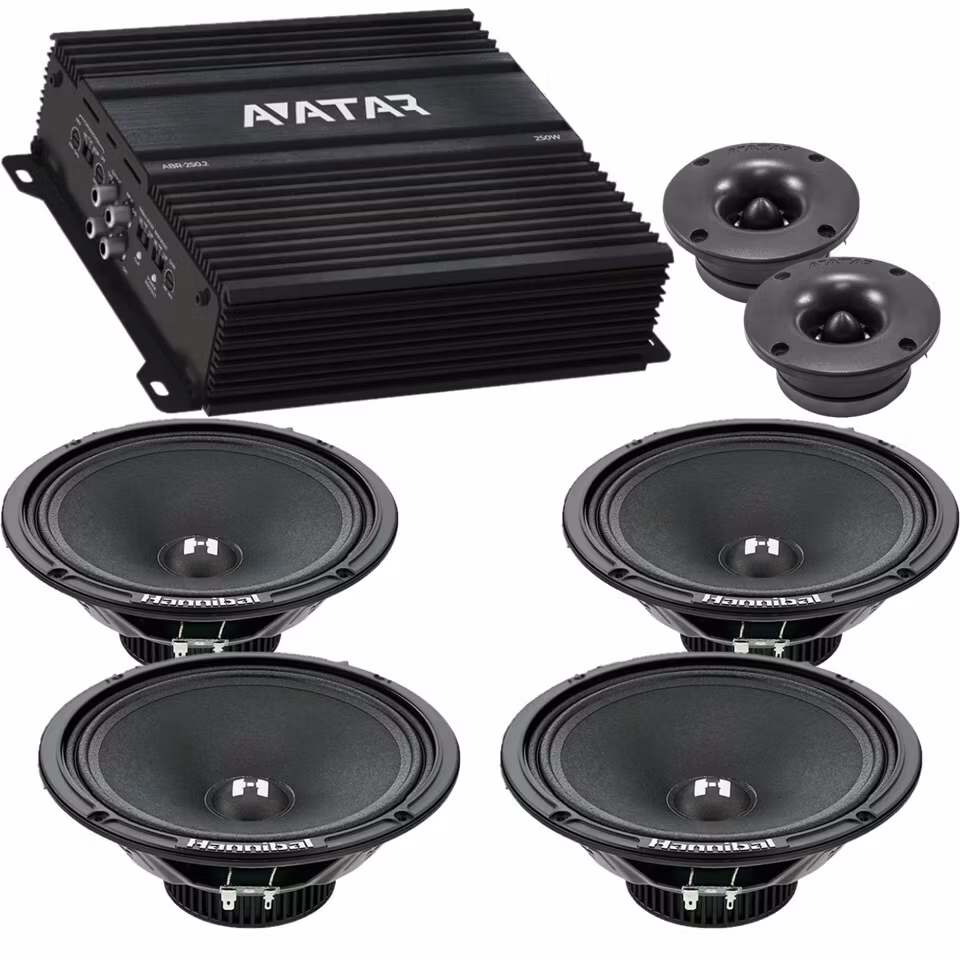 Deaf Bonce Hannibal HM-8E+ Ampkit