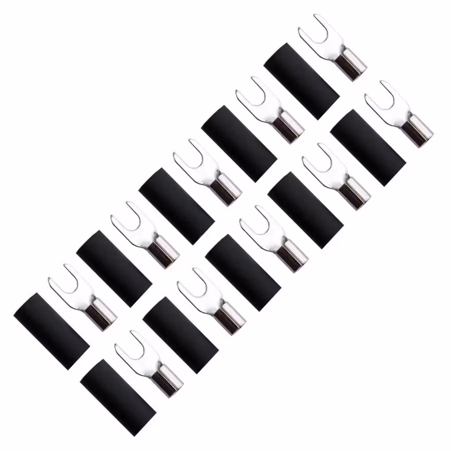 FOUR Connect 4-690835 M4 fork connector 6.0 mm², 10x black