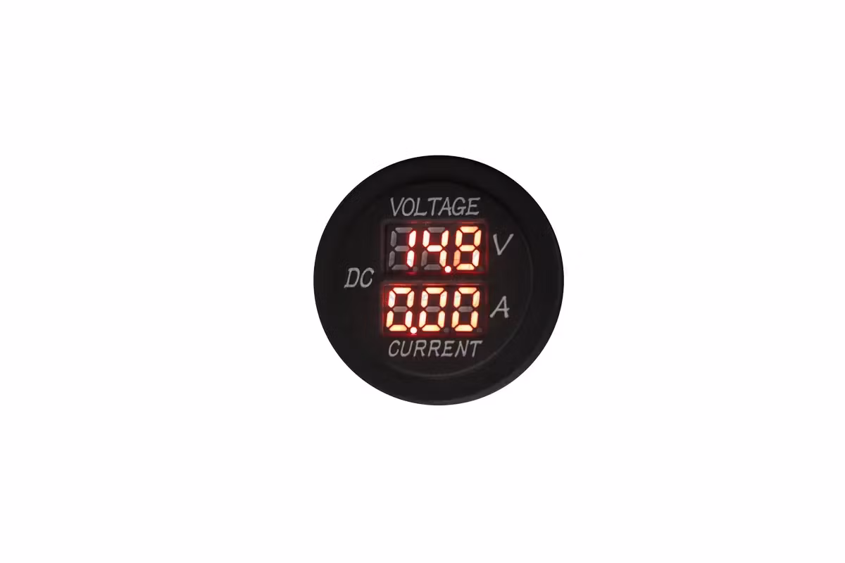 FOUR Connect 4-600155 voltmeter/ammeter 12/24V