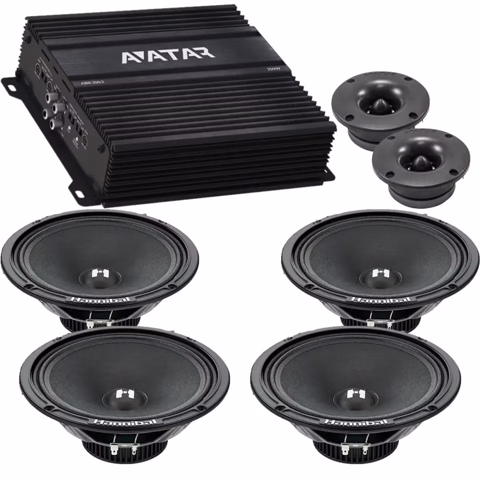 Deaf Bonce Hannibal HM-8E+ Ampkit