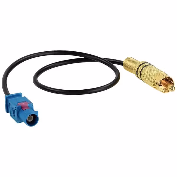 ACV 771000-2011 Rear view camera OEM camera adapter Fakra(m)RCA(m)