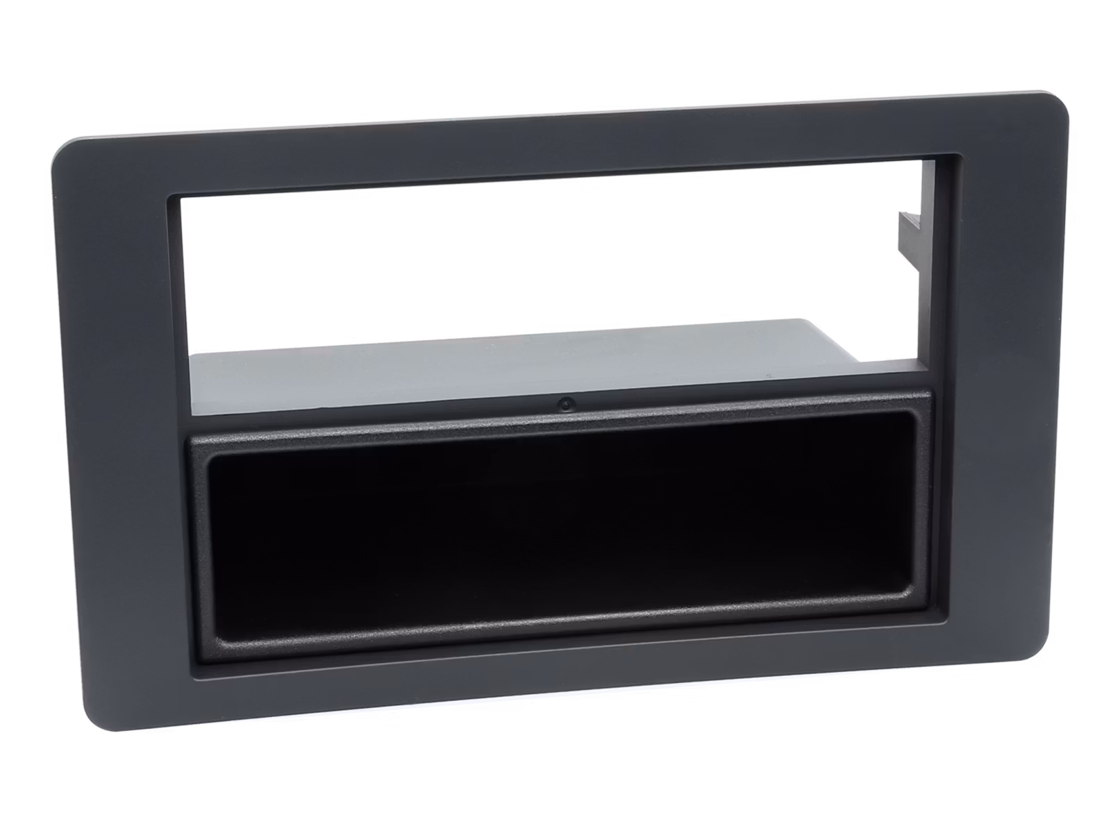 ACV 281270-02 1-DIN Facia plate with pocket Saab 9.5 black