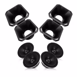 4x Apocalypse AP-M67AC med 6.5" horn