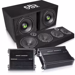 Machete planka med 2x12" baslåda Ampkit